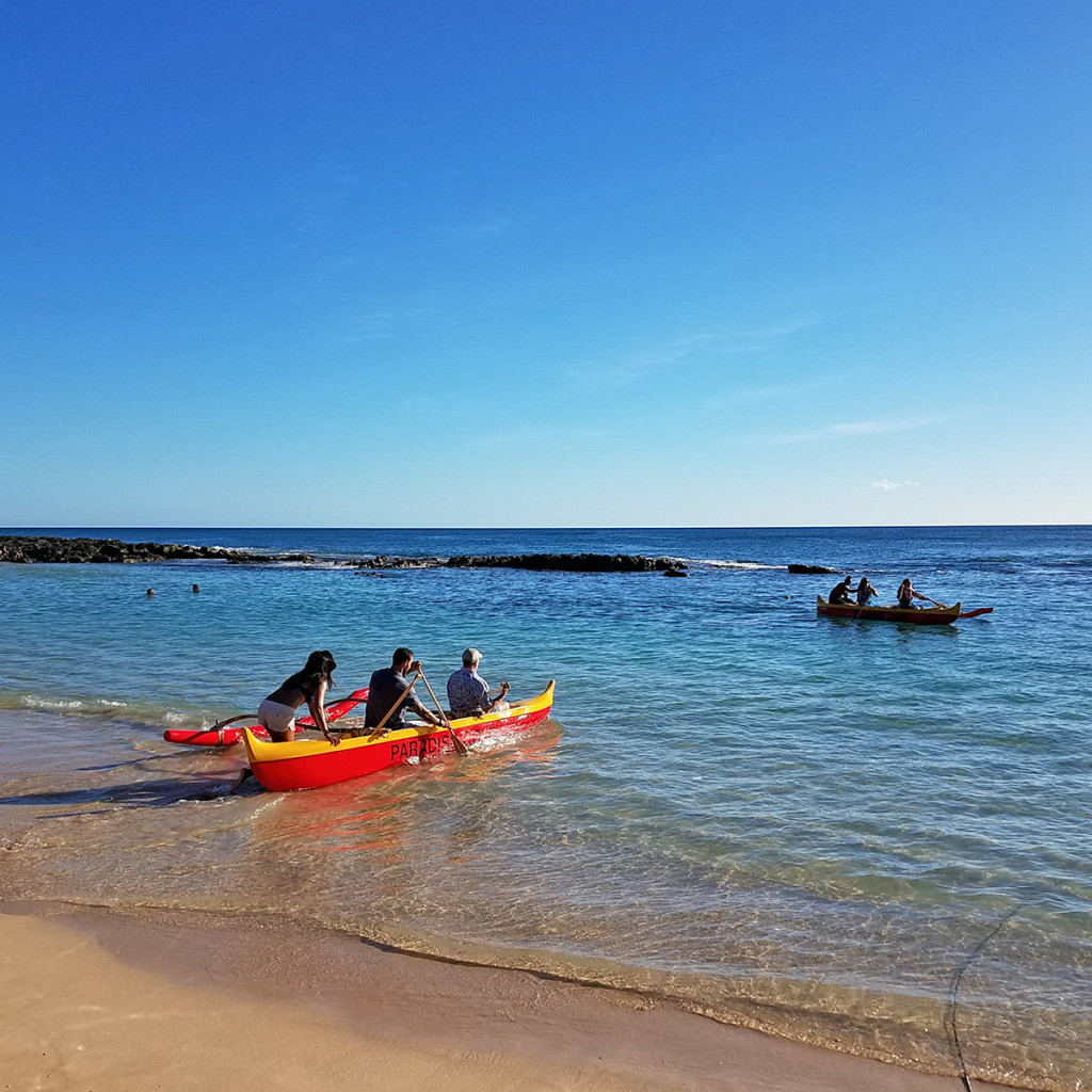 Paradise Cove Canoe Ride