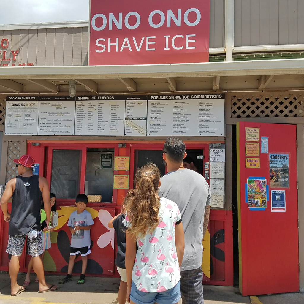 Ono Ono Shave Ice Kauai