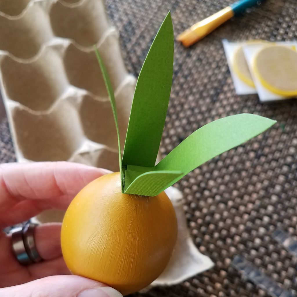 Pineapple Easter Egg Assembly