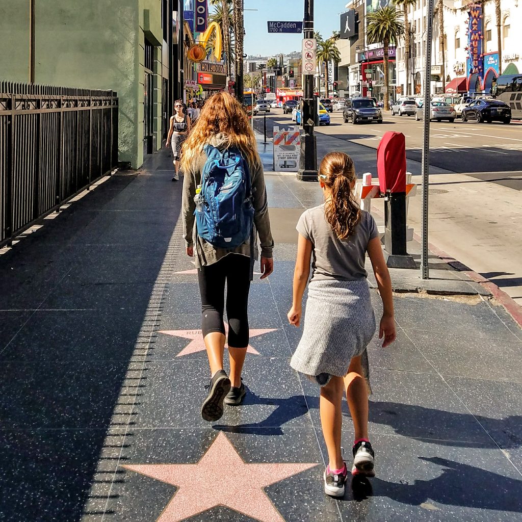 2 Days in LA - Walking on Hollywood blvd