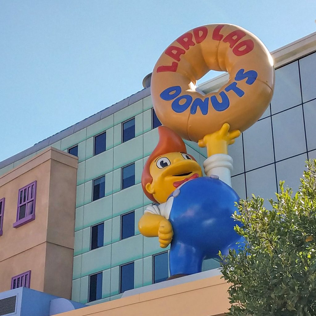 Universal Studios Hollywood Springfield Donut