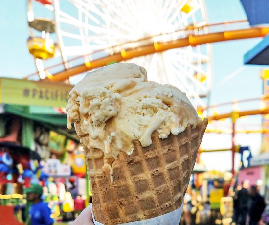 2 Days in LA Santa Monica Pier Ice Cream