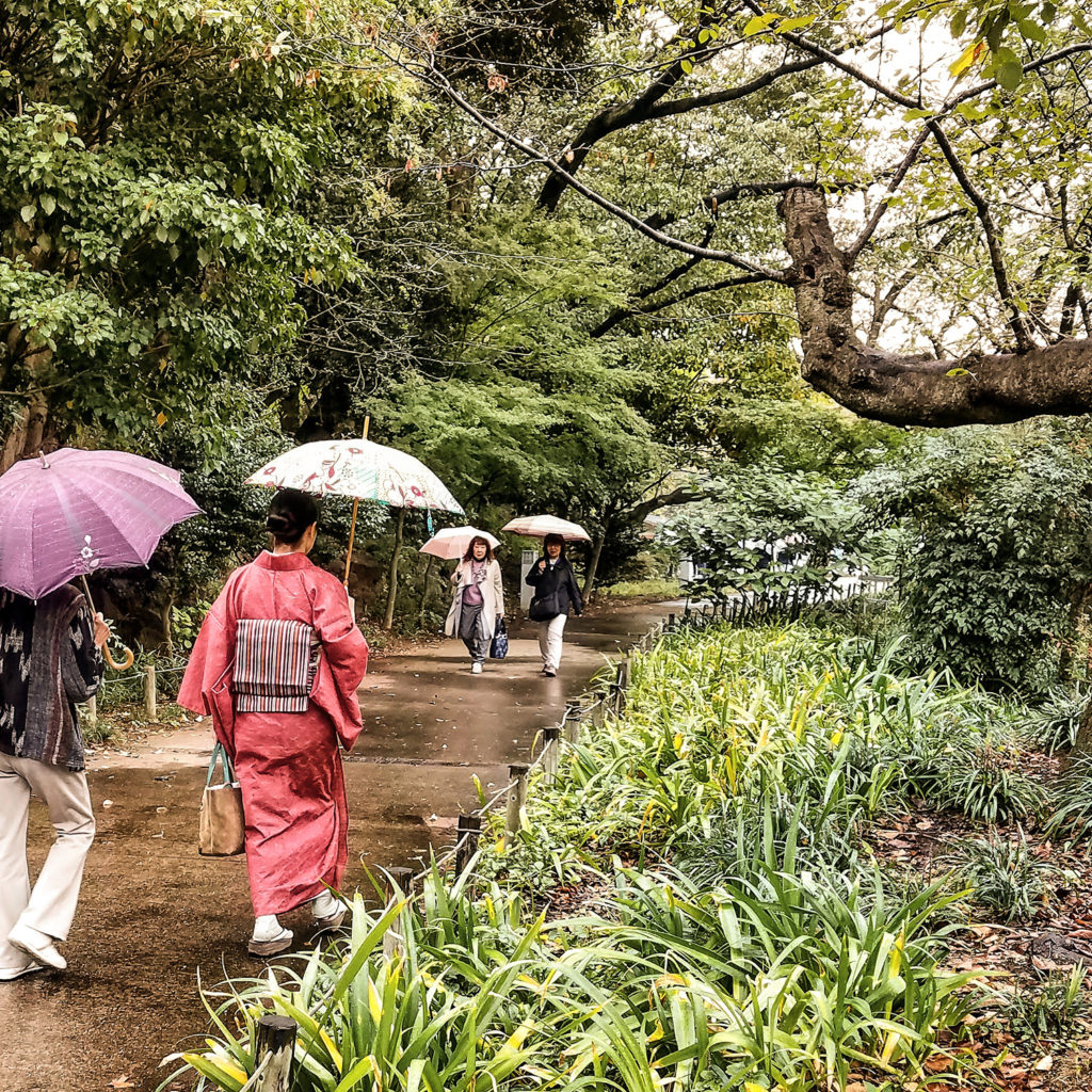 Geisha in Ueno Park