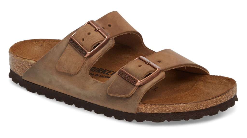 brown arizona birkenstock sandals