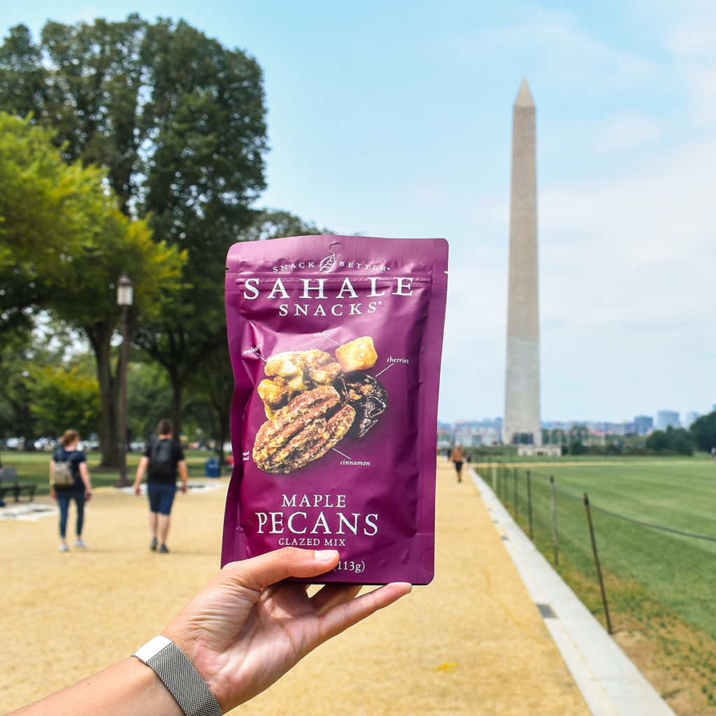 sahale snacks at washington monument