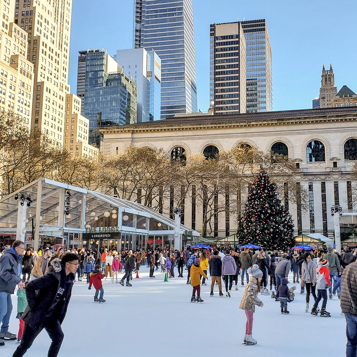 48 Hours In New York City Aloha Lovely   Bryant Park Rink 2 